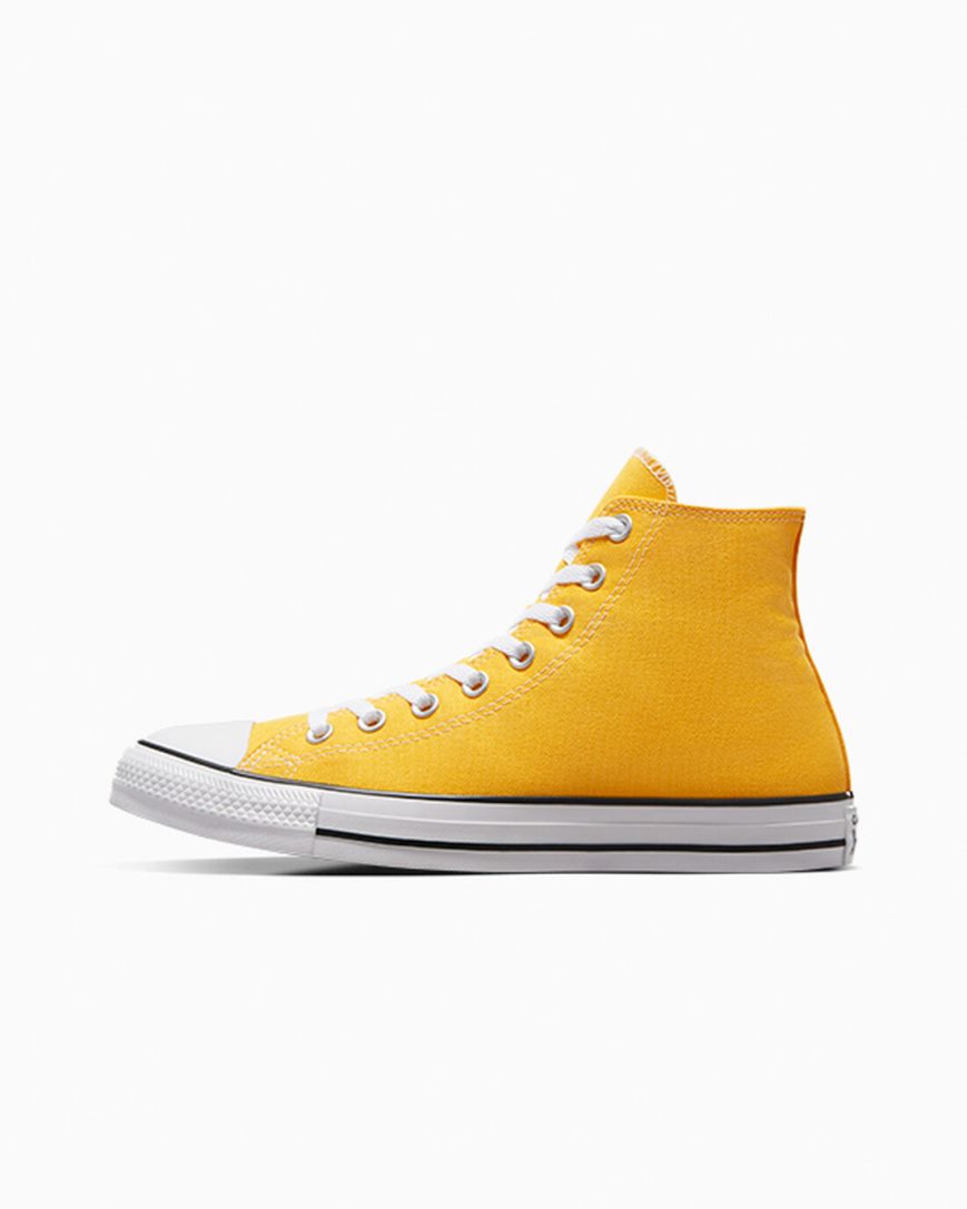 Women's Converse Chuck Taylor All Star Classic High Top Shoes Lemon | AU 06C59O